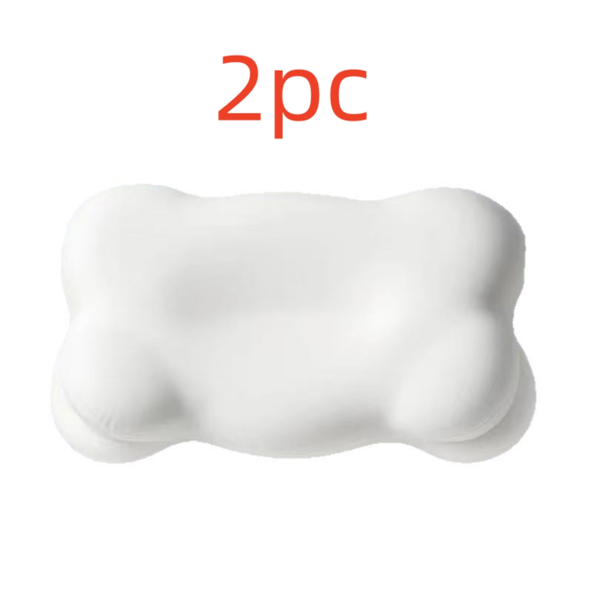 Cloud-shaped Pillow Core For Spinal And Cervical Support Designed For Side Sleepers