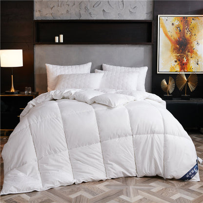 Hotels thicken fall and winter duvets