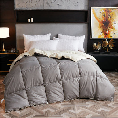 Hotels thicken fall and winter duvets