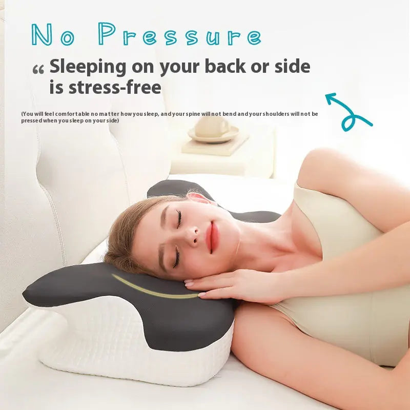 Memory Foam Ergonomic Neck Pillow